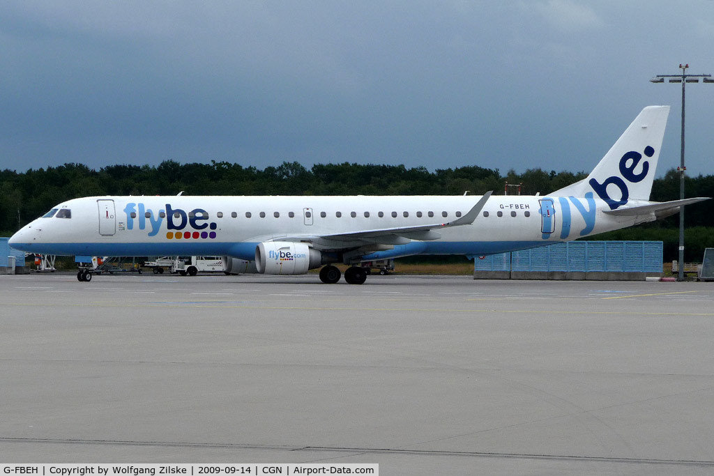 G-FBEH, 2007 Embraer 195LR (ERJ-190-200LR) C/N 19000128, visitor