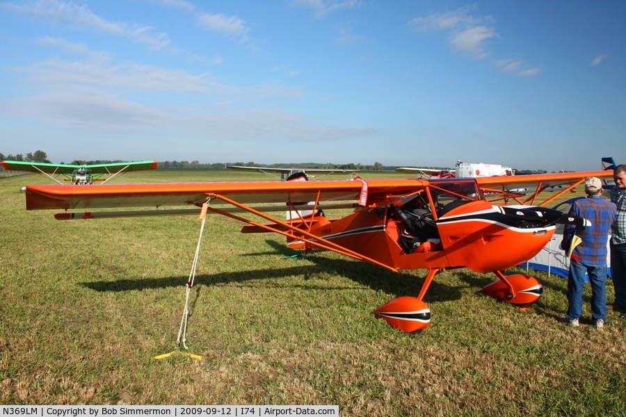 N369LM, Skystar Kitfox Model 4-1200 C/N ADU150, MERFI fly-in - Urbana, Ohio