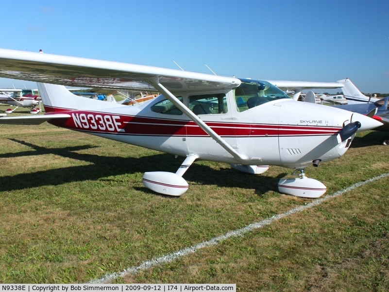 N9338E, 1984 Cessna 182R Skylane C/N 18268398, MERFI fly-in - Urbana, Ohio