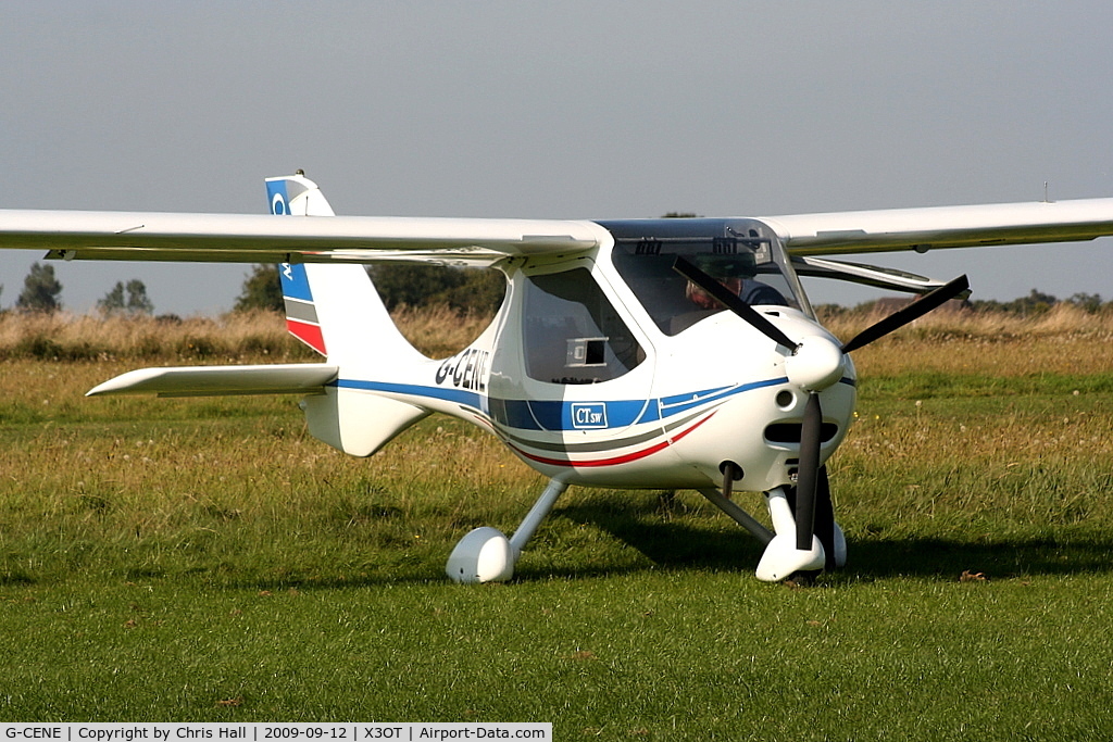 G-CENE, 2007 Flight Design CTSW C/N 8273, Staffordshire Aero Club's 25th anniversary fly-in