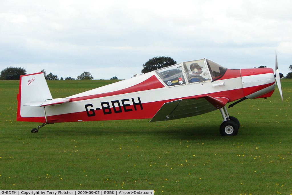 G-BDEH, 1963 Jodel D-120A C/N 239, Visitor to the 2009 Sywell Revival Rally