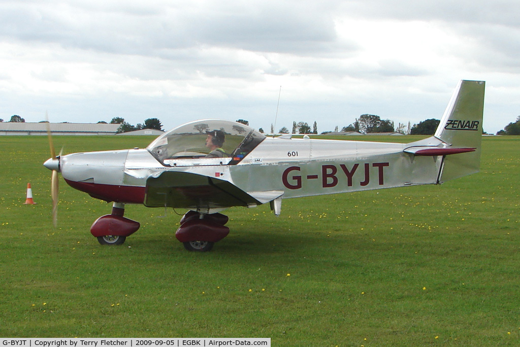 G-BYJT, 1999 Zenair CH-601HD C/N PFA 162-13130, Visitor to the 2009 Sywell Revival Rally