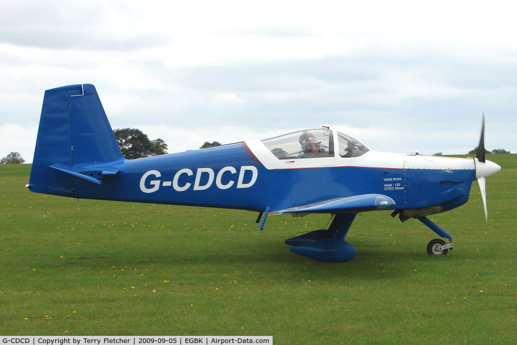 G-CDCD, 2004 Vans RV-9A C/N PFA 320-13925, Visitor to the 2009 Sywell Revival Rally