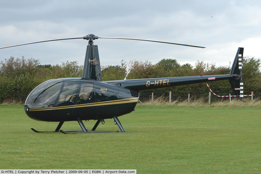 G-HTEL, 2002 Robinson R44 Raven C/N 1155, Visitor to the 2009 Sywell Revival Rally
