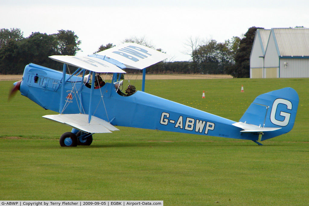 G-ABWP, 1932 Spartan Arrow C/N 78, Visitor to the 2009 Sywell Revival Rally