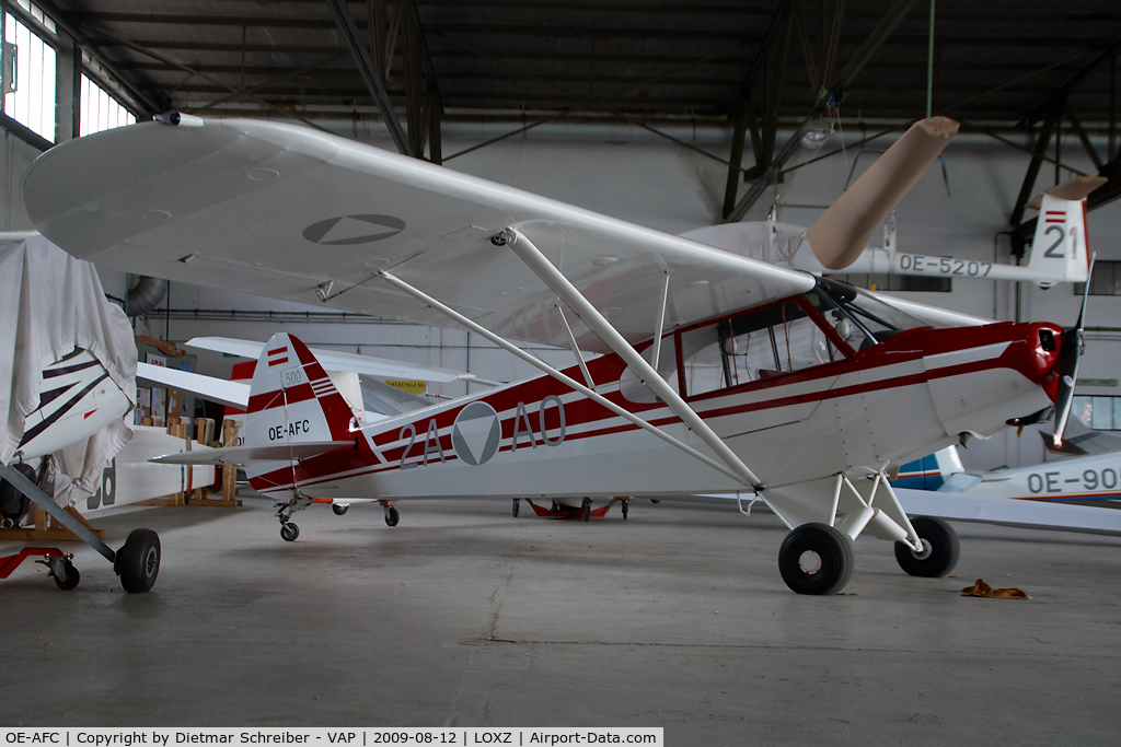 OE-AFC, Piper PA-18 Super Cub C/N 18-5500, Piper 18