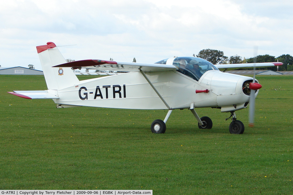 G-ATRI, 1966 Bolkow Bo-208C Junior C/N 602, Visitor to the 2009 Sywell Revival Rally
