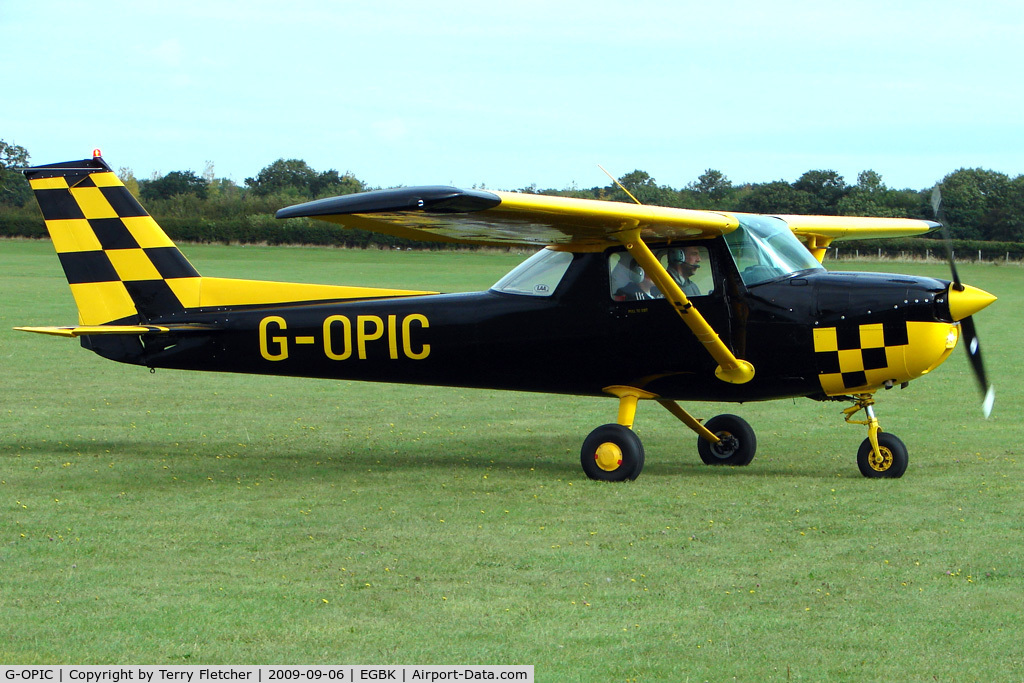 G-OPIC, 1974 Reims FRA150L Aerobat C/N 0234, Visitor to the 2009 Sywell Revival Rally