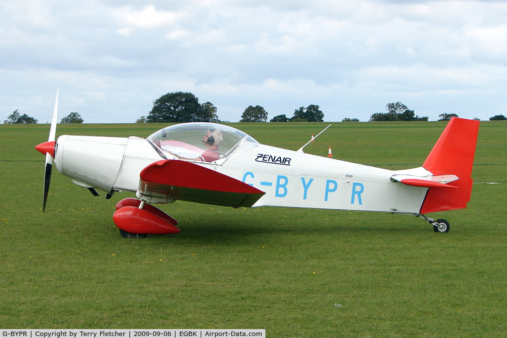 G-BYPR, 2000 Zenair CH-601HD C/N PFA 162-12816, Visitor to the 2009 Sywell Revival Rally
