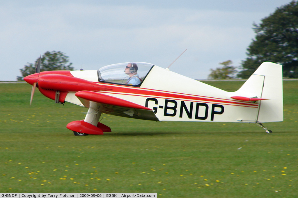 G-BNDP, 1990 Brugger MB-2 Colibri C/N PFA 043-10956, Visitor to the 2009 Sywell Revival Rally