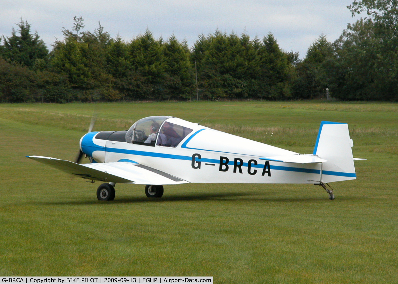G-BRCA, 1963 Jodel D-112 C/N 1203, POPHAM RUSSIAN AIRCRAFT FLY-IN. PREV. REG. F-BLIU. 