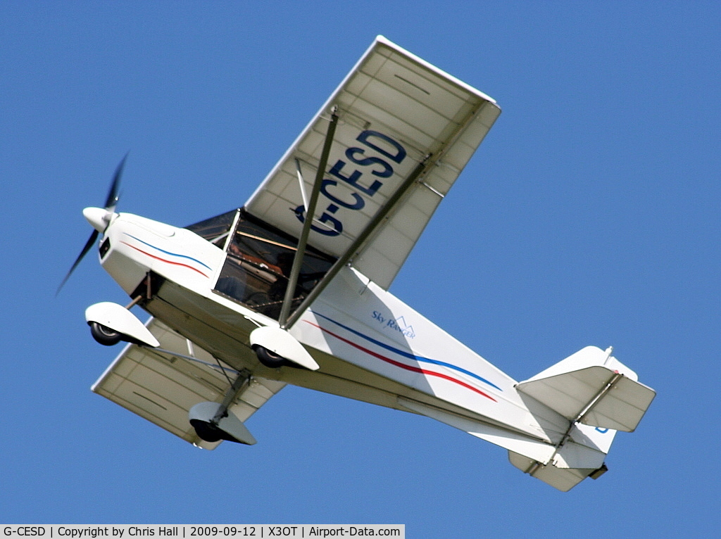 G-CESD, 2007 Best Off Skyranger Swift 912S(1) C/N BMAA/HB/535, Staffordshire Aero Club's 25th anniversary fly-in