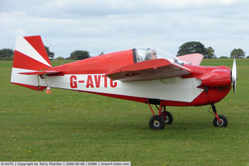 G-AVTC, 1967 Slingsby T-66 Nipper 3 C/N S106, Visitor to the 2009 Sywell Revival Rally