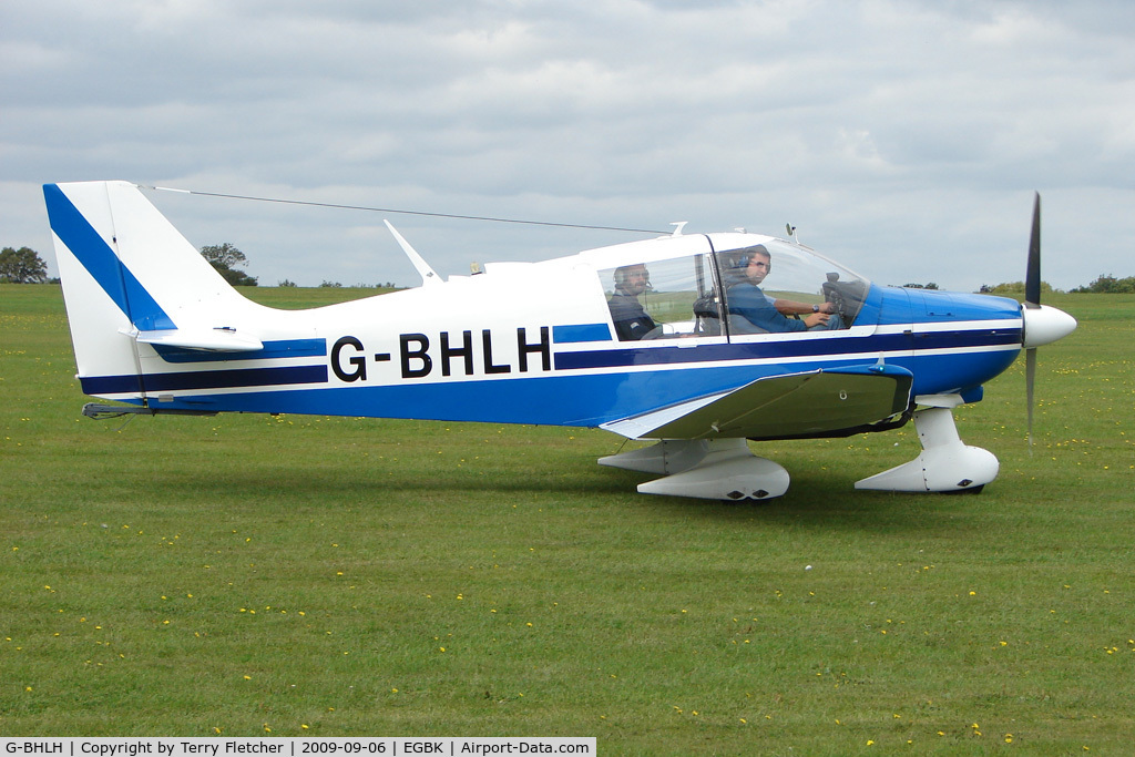 G-BHLH, 1977 Robin DR-400-180 Regent Regent C/N 1320, Visitor to the 2009 Sywell Revival Rally
