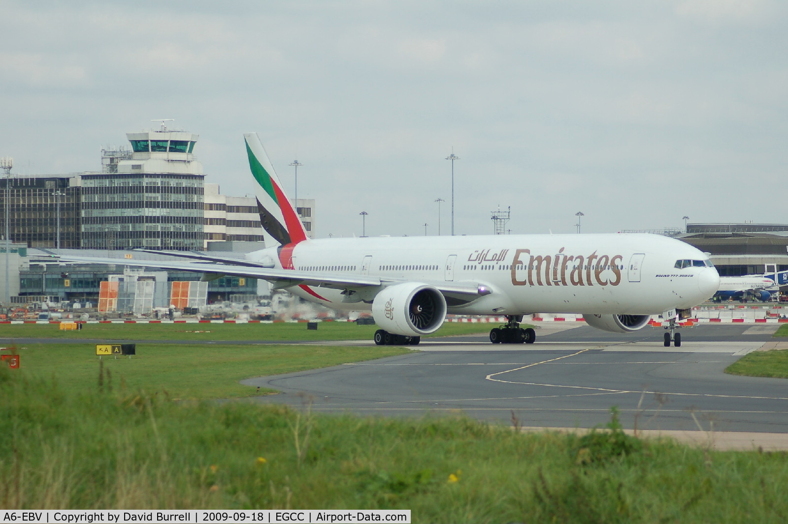 A6-EBV, 2006 Boeing 777-31H/ER C/N 32728, Emirates - Boeing 777-31HER - Taxiing