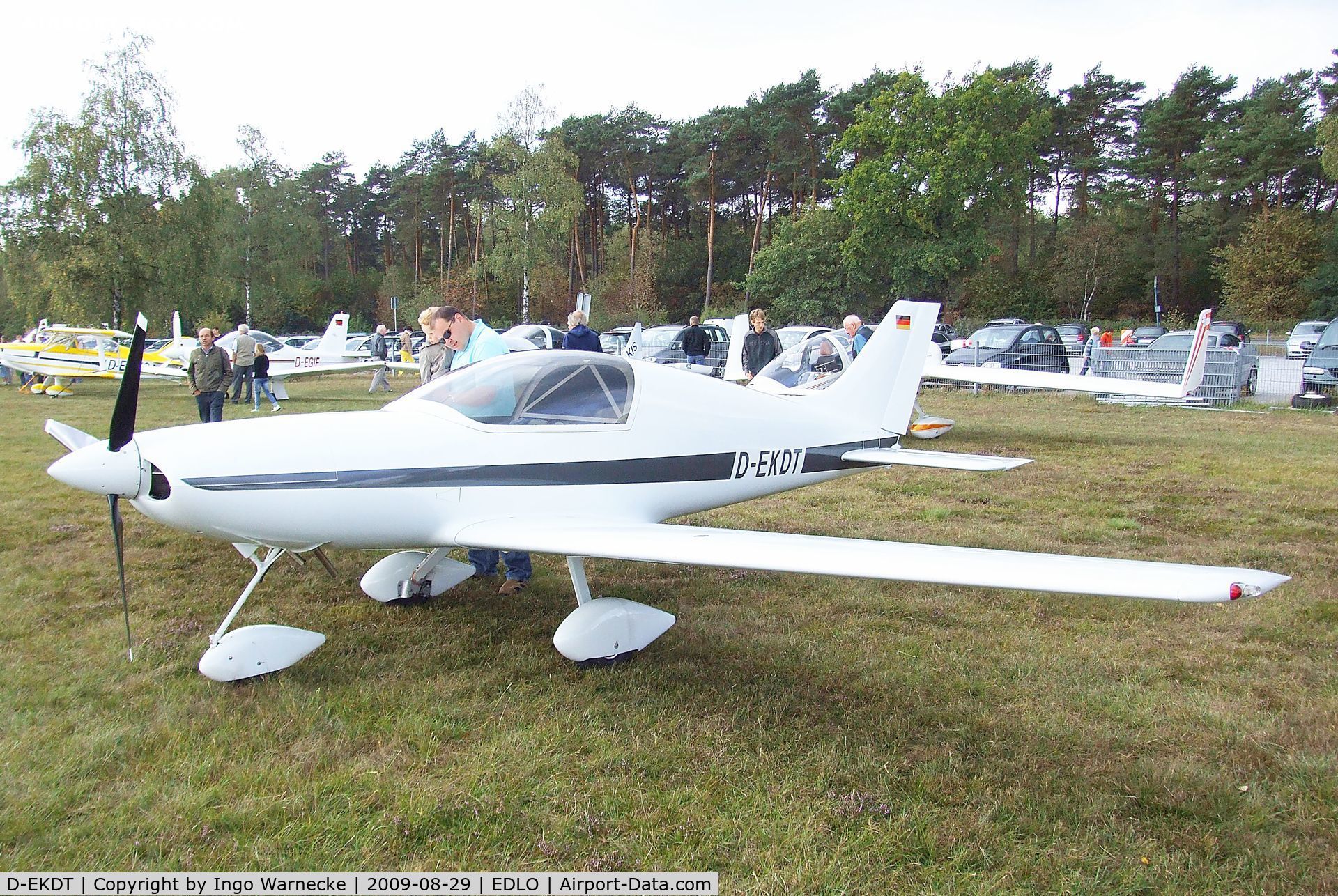 D-EKDT, 1999 Aero Designs Pulsar XP C/N 334, Aero Designs (Bahr) Pulsar XP at the 2009 OUV-Meeting at Oerlinghausen airfield
