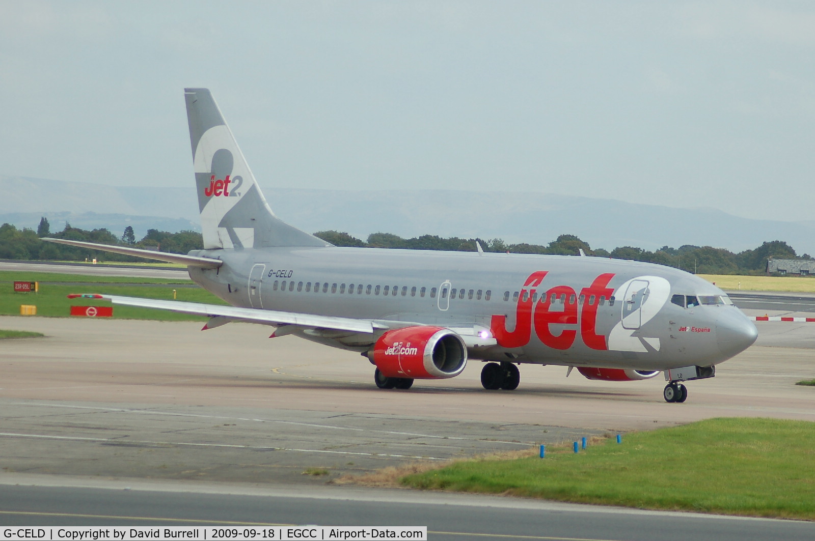 G-CELD, 1987 Boeing 737-33A C/N 23832, Jet2.com - Boeing 737-33A - Taxiing