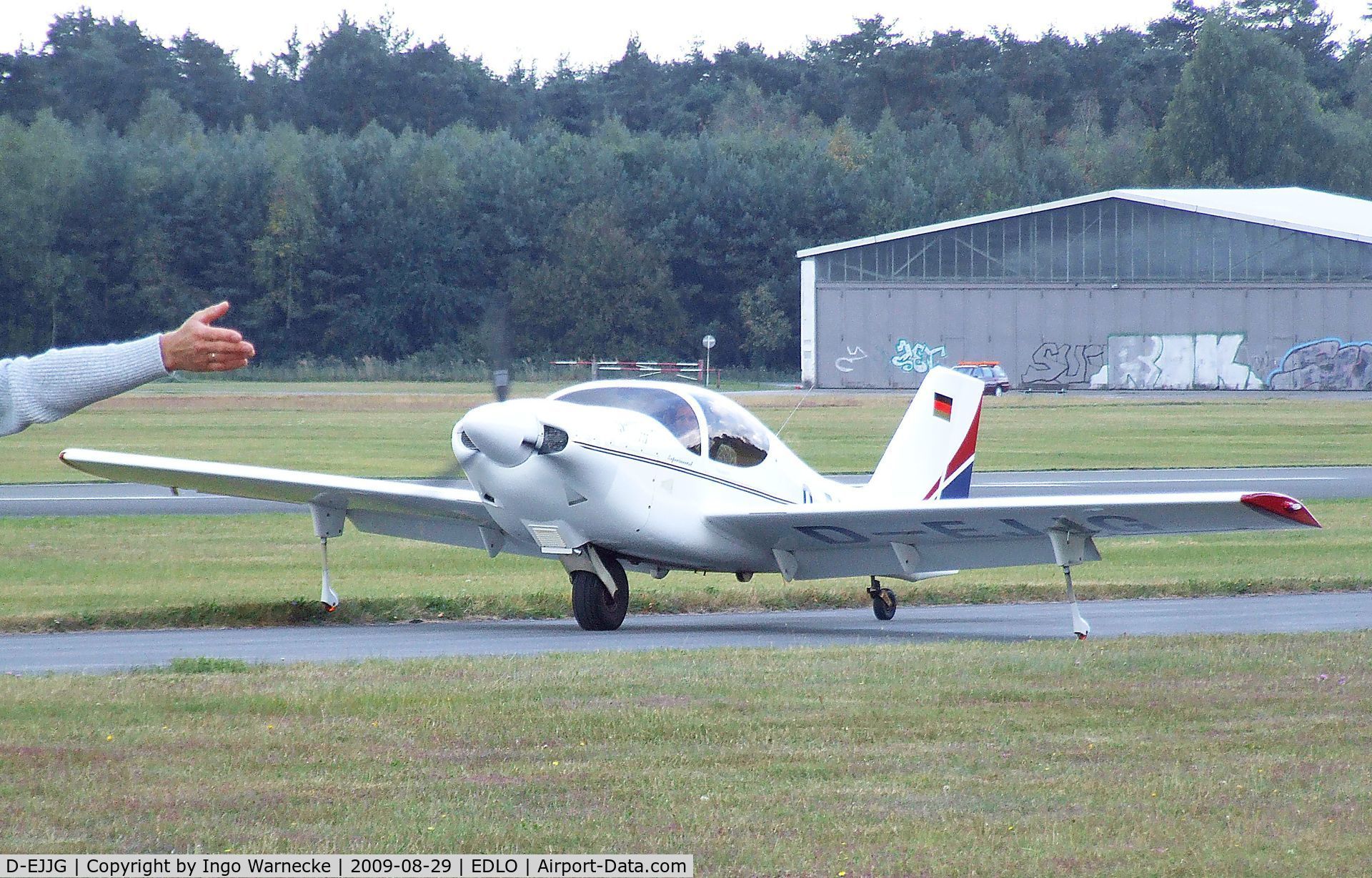 D-EJJG, Europa Monowheel C/N 1781, Europa Aviation (Gralfs) Europa at the 2009 OUV-Meeting at Oerlinghausen airfield