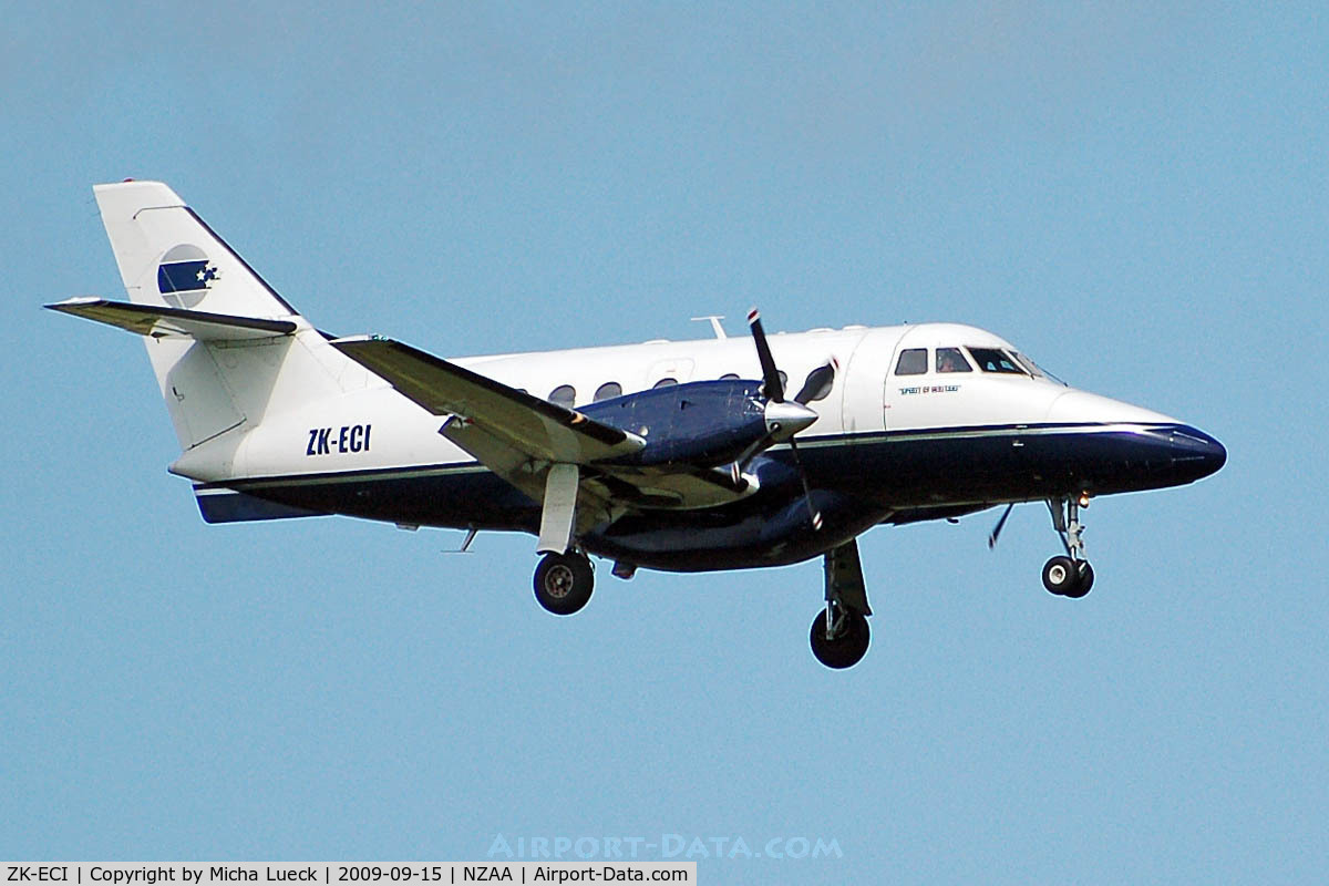 ZK-ECI, 1991 British Aerospace BAe-3201 Jetstream C/N 946, At Auckland