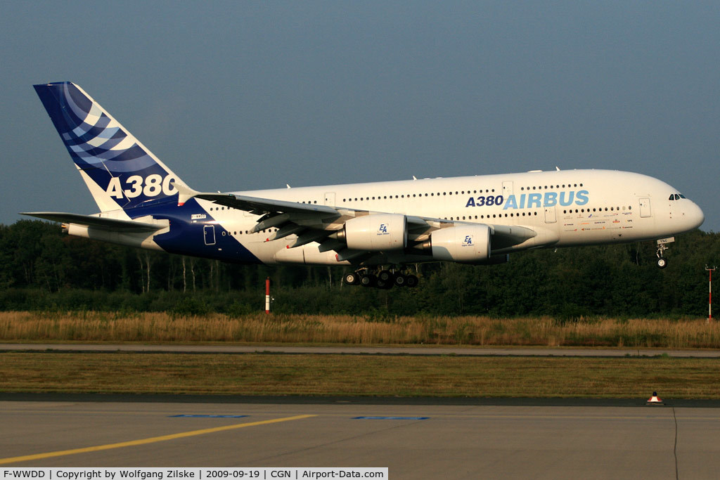 F-WWDD, 2005 Airbus A380-861 C/N 004, visitor
