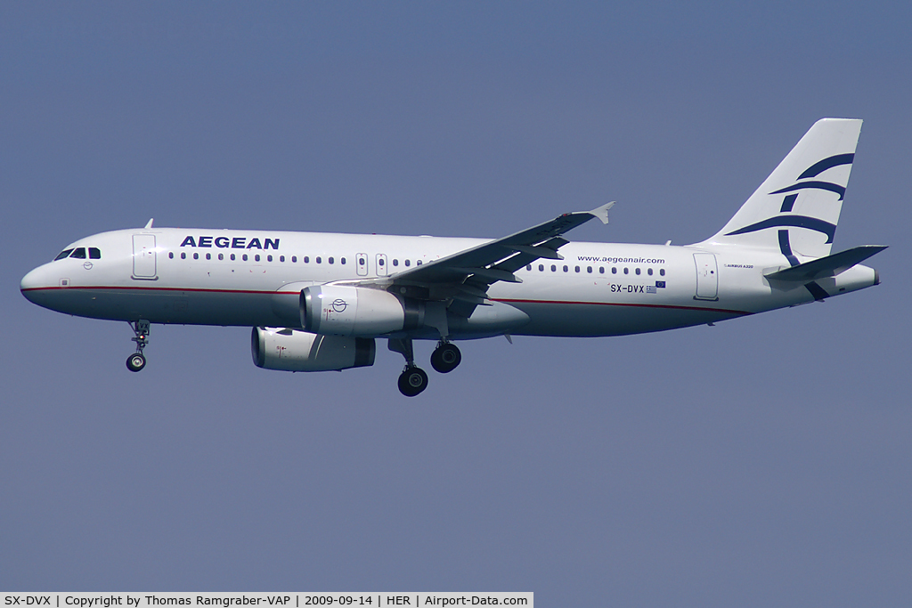 SX-DVX, 2009 Airbus A320-232 C/N 3829, Aegean Airlines Airbus A320