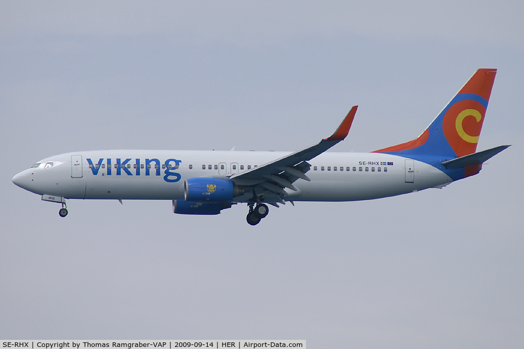 SE-RHX, 1999 Boeing 737-86N C/N 28592, Viking Airlines Boeing 737-800