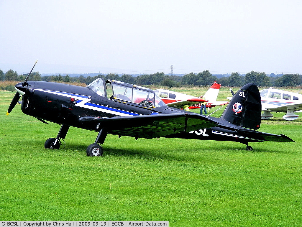 G-BCSL, 1951 De Havilland DHC-1 Chipmunk 22 C/N C1/0524, Barton Fly-in and Open Day