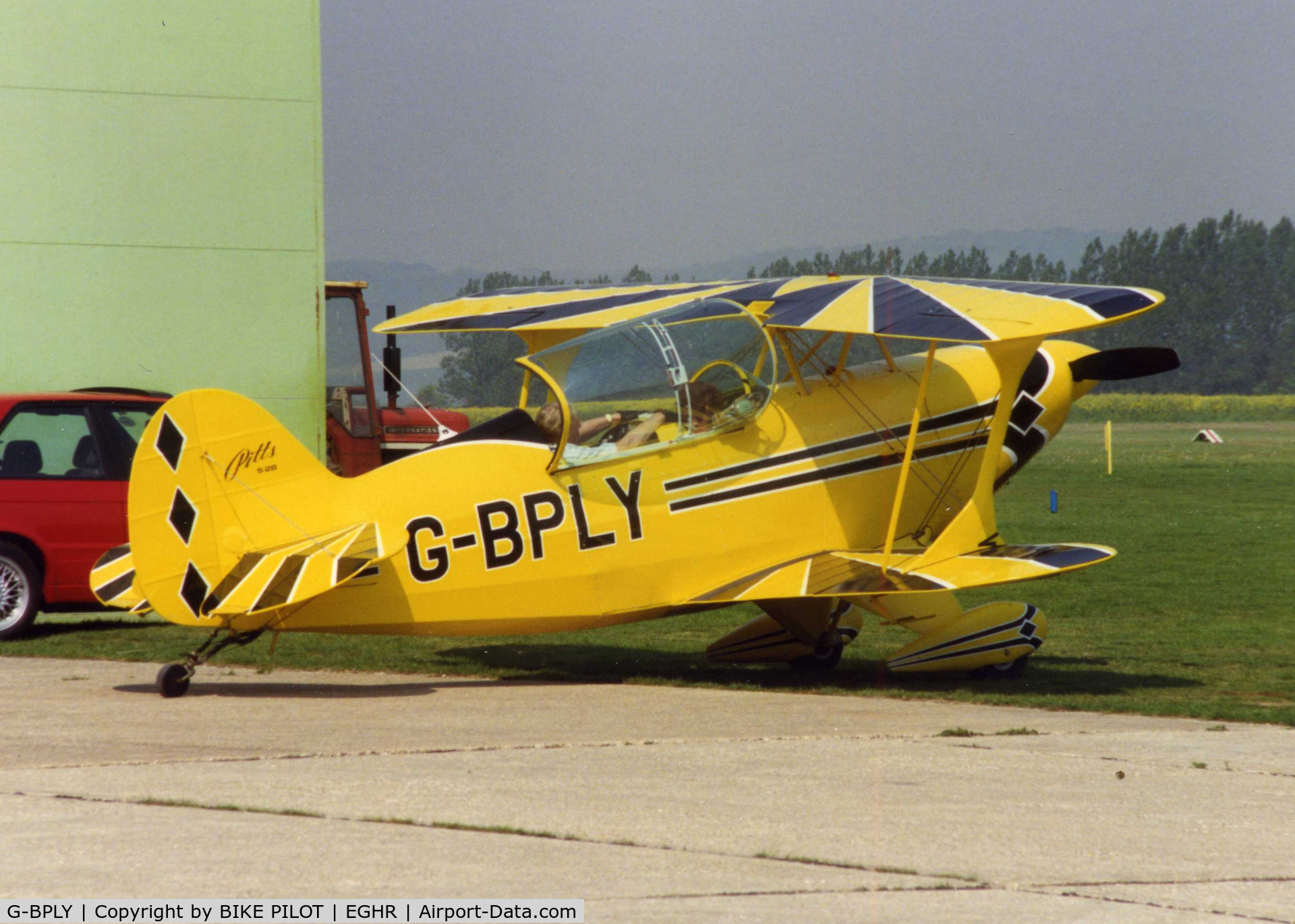 G-BPLY, 1988 Christen Pitts S-2B Special C/N 5149, LIMA YANKEE AT GOODWOOD EGHR IN 1990. TO USA 2009-09-02