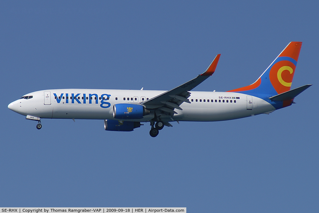 SE-RHX, 1999 Boeing 737-86N C/N 28592, Viking Airlines Boeing 737-800