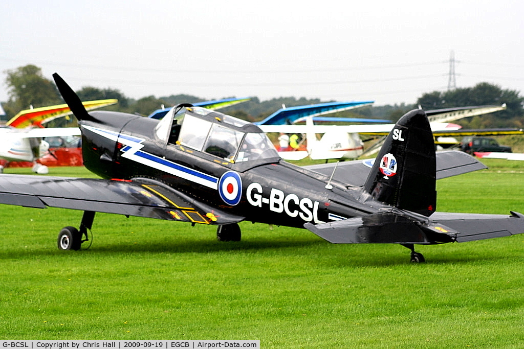 G-BCSL, 1951 De Havilland DHC-1 Chipmunk 22 C/N C1/0524, Barton Fly-in and Open Day