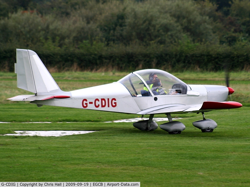 G-CDIG, 2005 Aerotechnik EV-97 Eurostar C/N PFA 315-14353, Barton Fly-in and Open Day