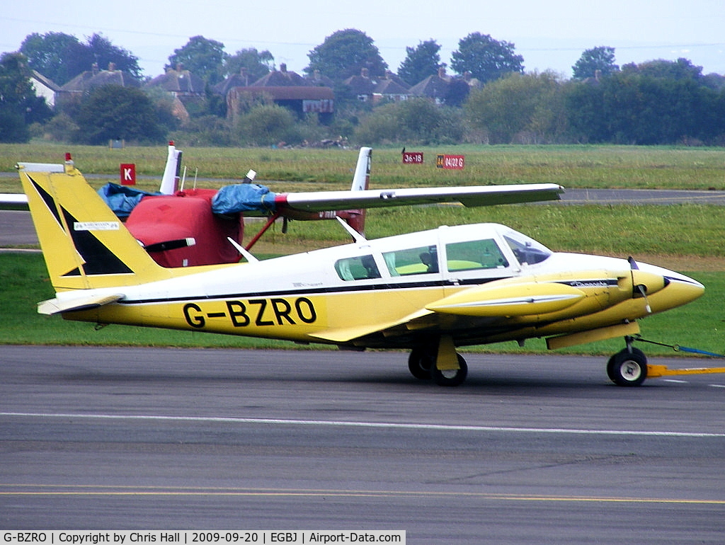 G-BZRO, 1969 Piper PA-30 Twin Comanche Twin Comanche C/N 30-1923, Comanche Hire Ltd