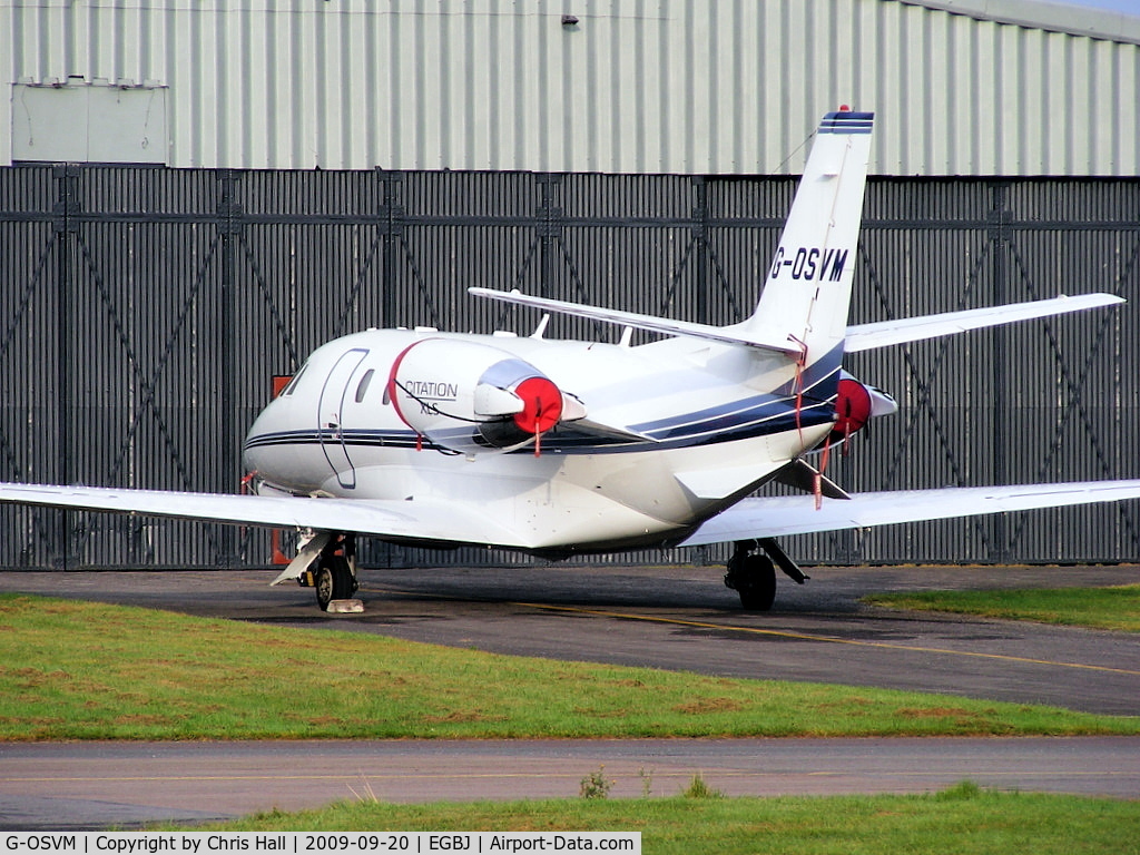 G-OSVM, 2008 Cessna 560XL Citation XLS C/N 560-5770, SVM Aviation Ltd