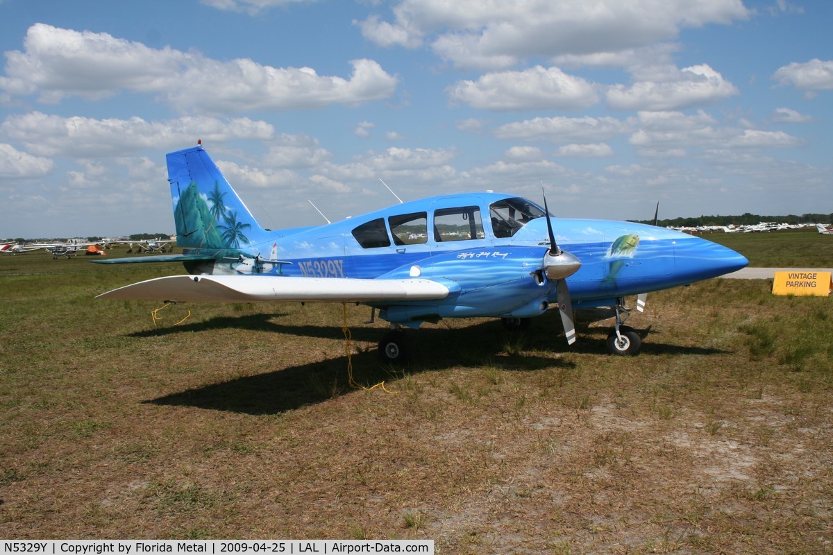 N5329Y, 1963 Piper PA-23-250 Aztec C/N 27-2406, Piper PA-23