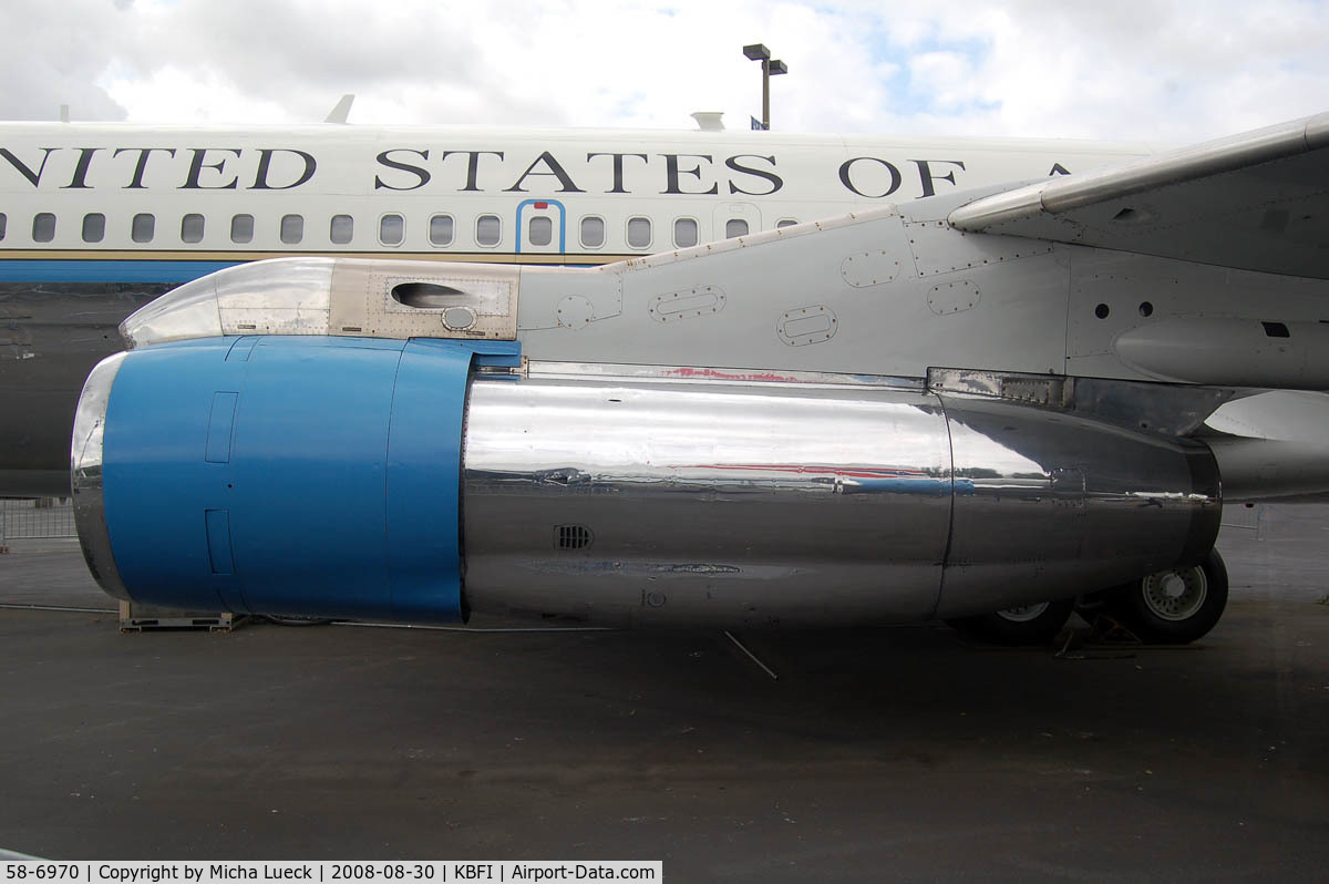 58-6970, 1958 Boeing VC-137A C/N 17925, At the Museum of Flight