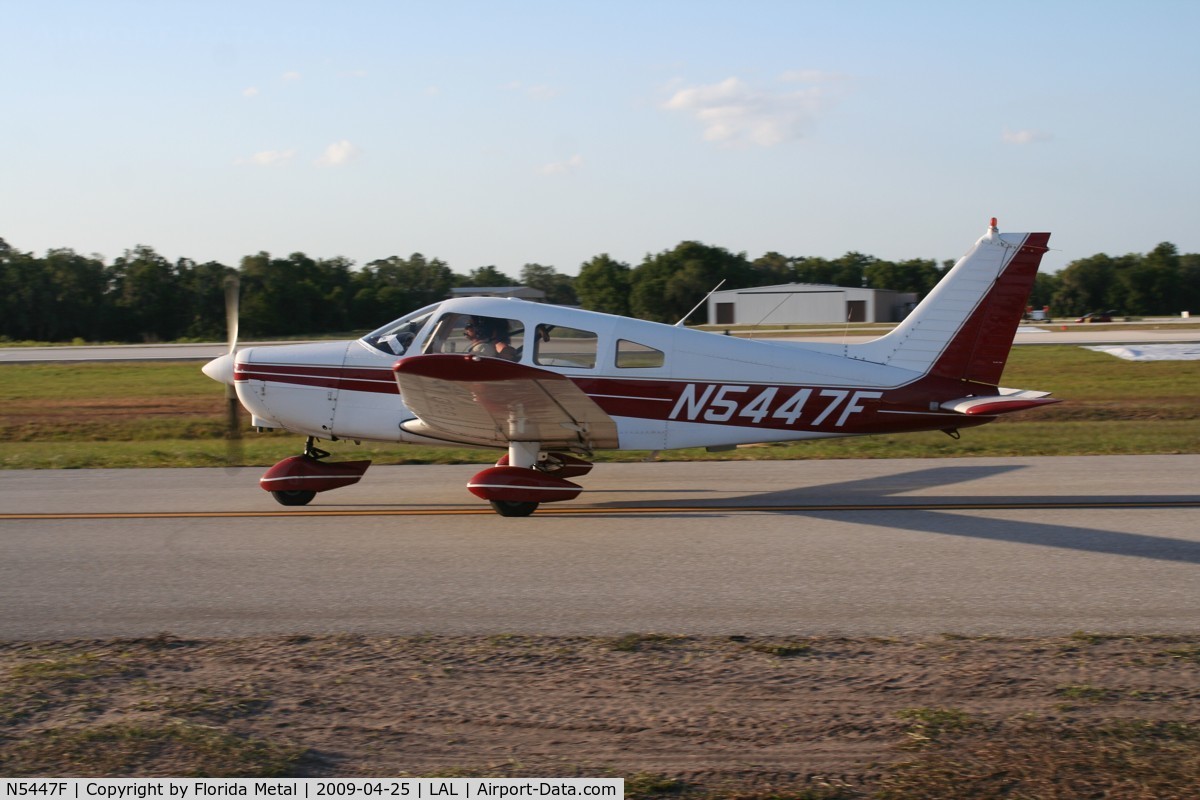 N5447F, 1976 Piper PA-28-151 C/N 28-7715140, Piper PA-28-151