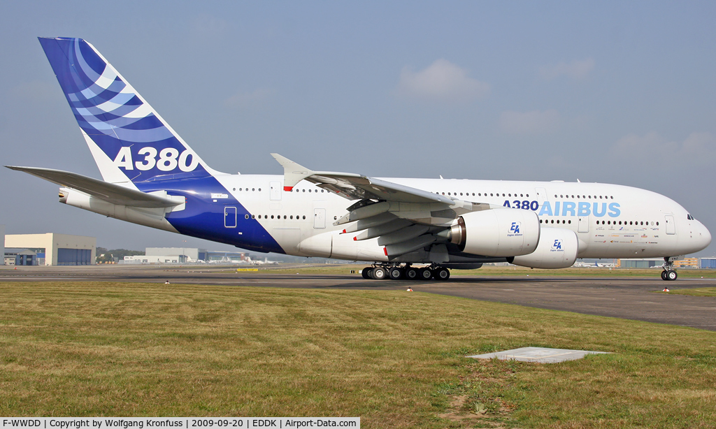 F-WWDD, 2005 Airbus A380-861 C/N 004, Tag der offenen Tür, DLR