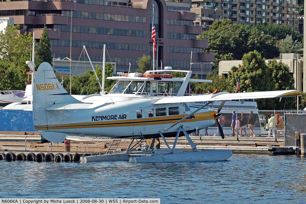 N606KA, 1954 De Havilland Canada DHC-3 Turbo Otter Otter C/N 37, At Lake Union, Seattle, WA