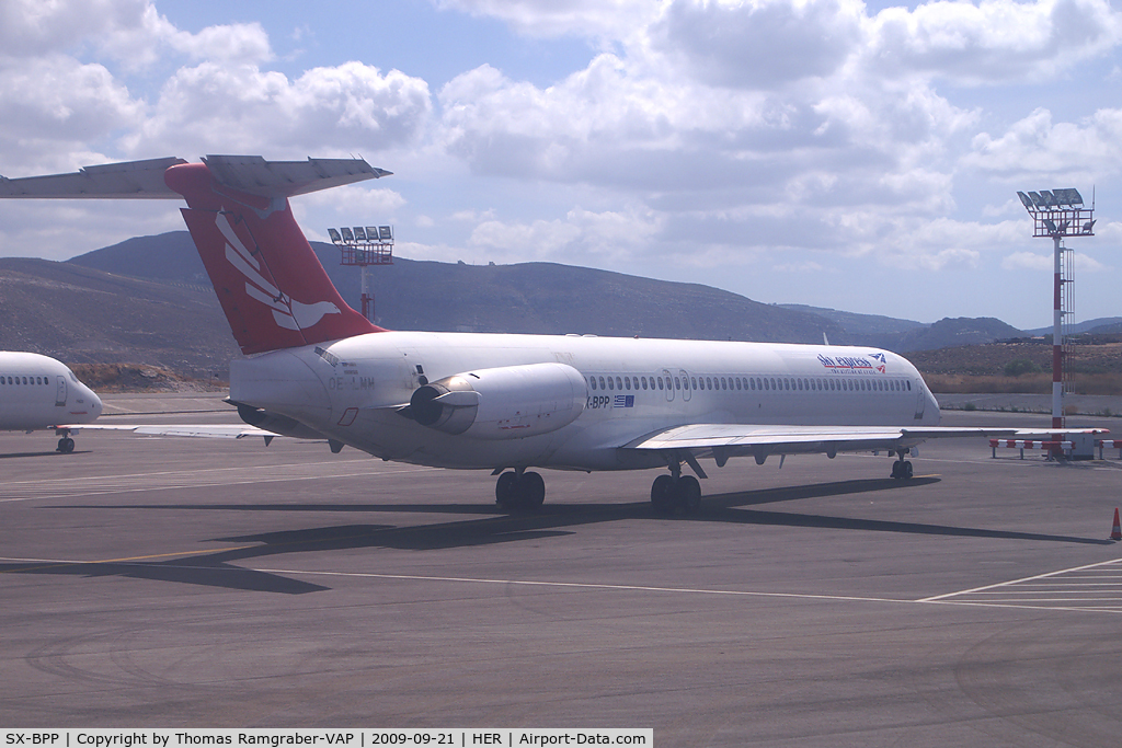 SX-BPP, 1993 McDonnell Douglas MD-83 (DC-9-83) C/N 53377, Sky Express MDD MD80