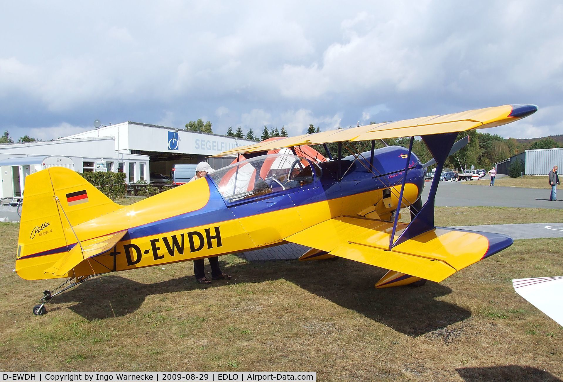 D-EWDH, Pitts Model 12 C/N 202, Pitts (Haag) Model 12 at the 2009 OUV-Meeting at Oerlinghausen airfield