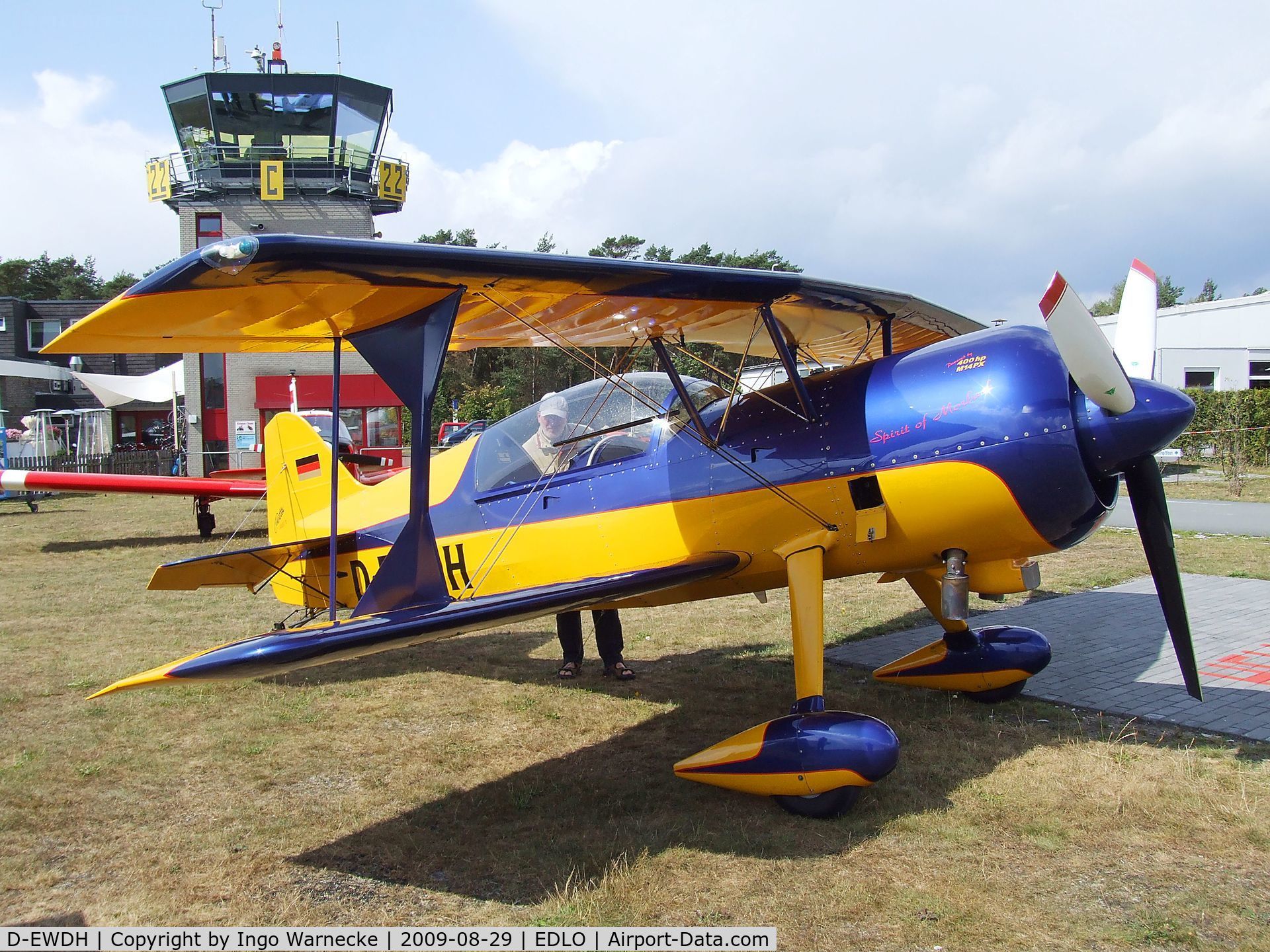 D-EWDH, Pitts Model 12 C/N 202, Pitts (Haag) Model 12 at the 2009 OUV-Meeting at Oerlinghausen airfield