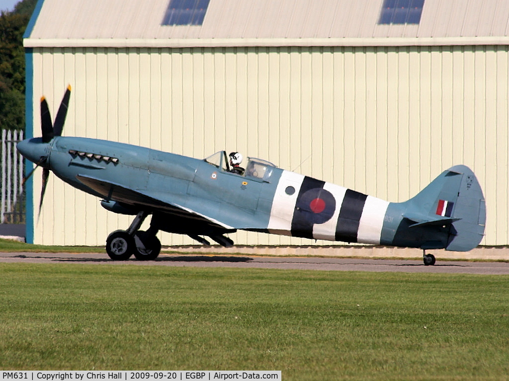 PM631, 1945 Supermarine 389 Spitfire PR.XIX C/N 6S/683528, Battle of Britain Memorial Flight