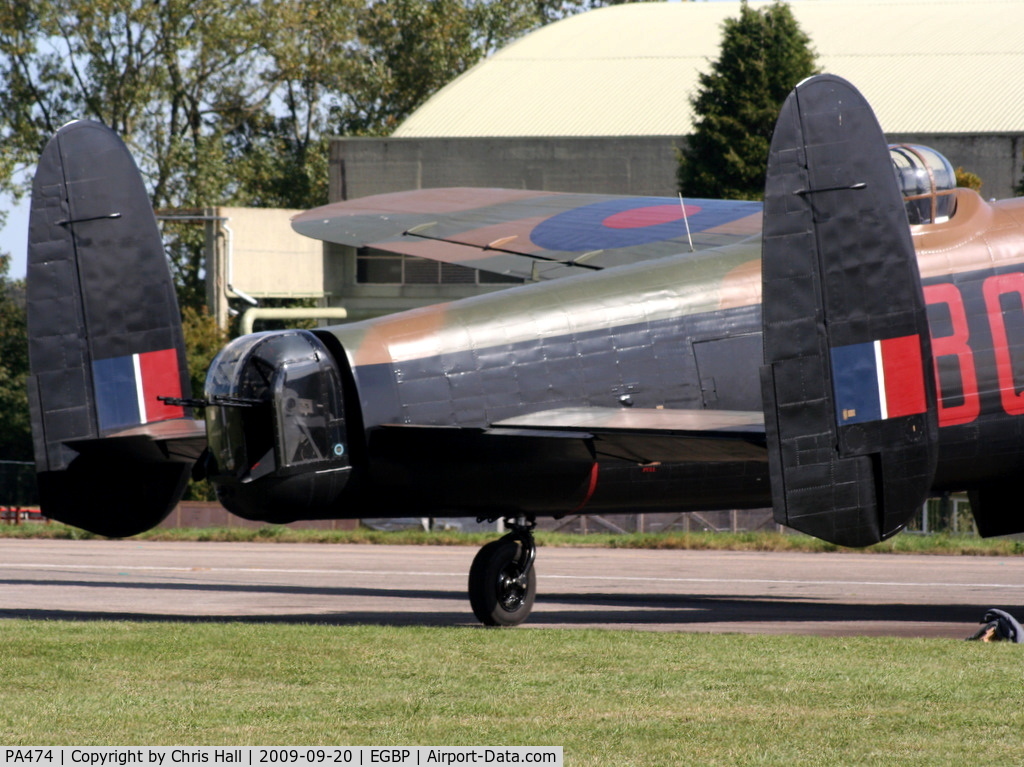 PA474, 1945 Avro 683 Lancaster B1 C/N VACH0052/D2973, Battle of Britain Memorial Flight