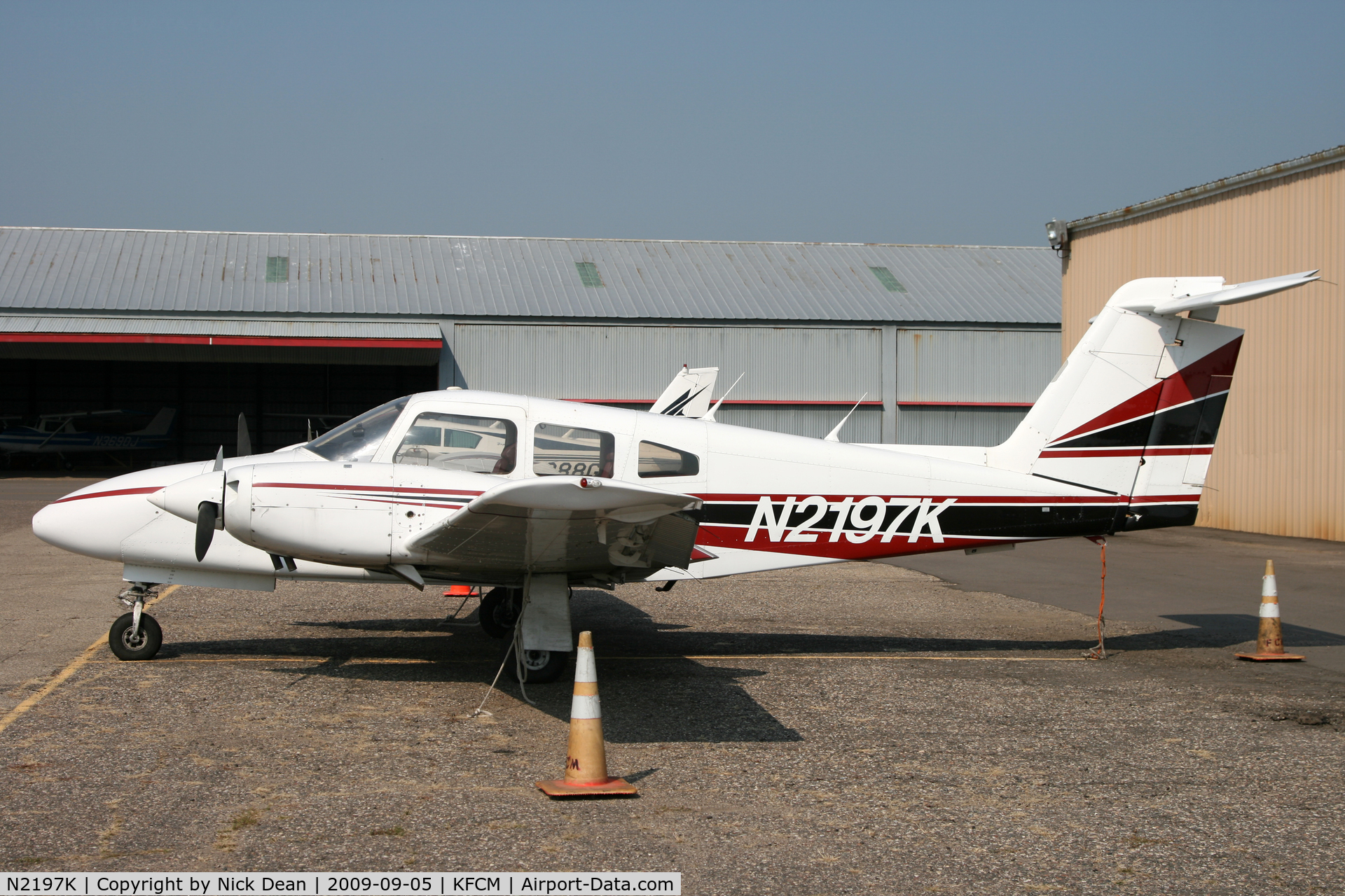 N2197K, 1978 Piper PA-44-180 Seminole C/N 44-7995206, KFCM