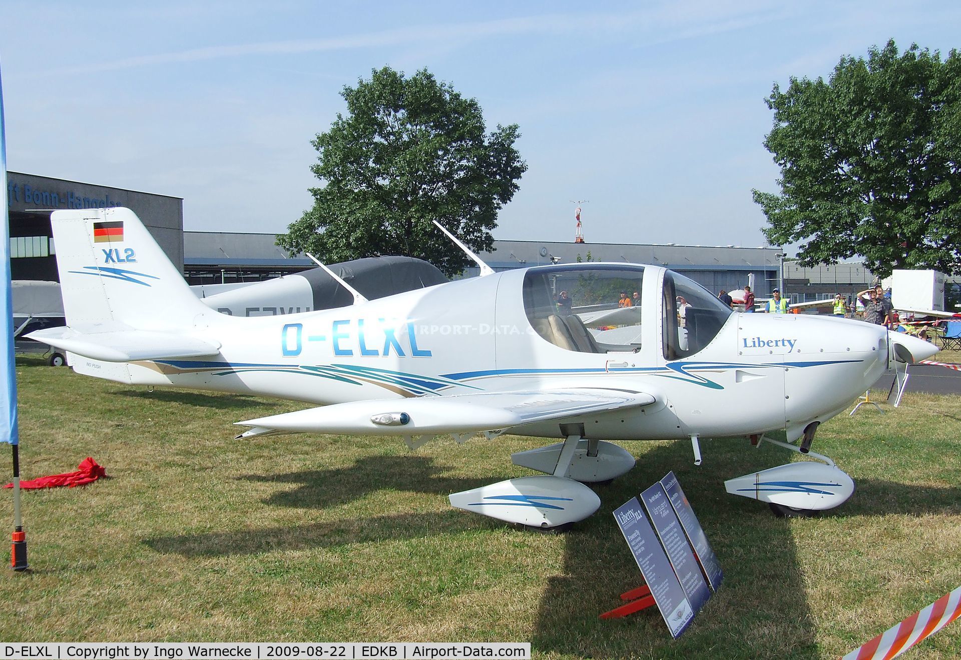 D-ELXL, Liberty XL2 C/N 0088, Liberty XL-2 at the Bonn-Hangelar centennial jubilee airshow #