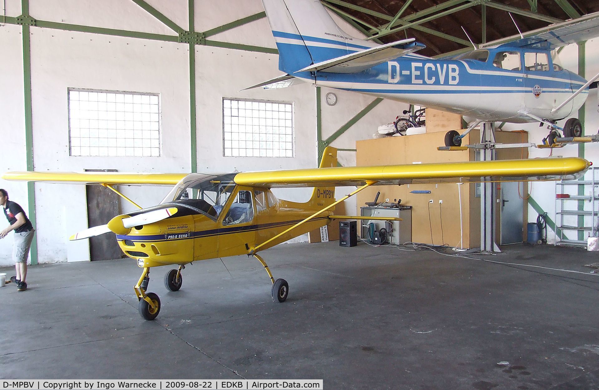 D-MPBV, 2000 Tecnam P-92S Echo C/N Not found D-MPBV, Tecnam P92-S Echo at the Bonn-Hangelar centennial jubilee airshow #