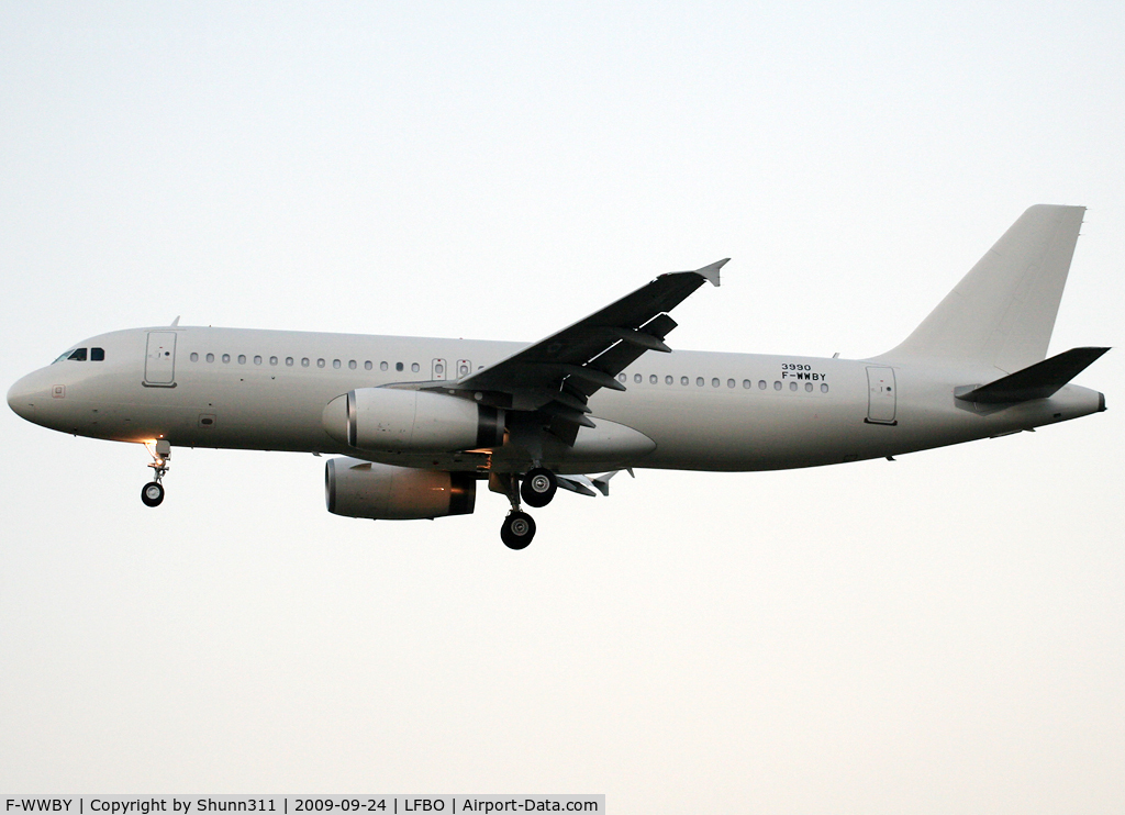 F-WWBY, 2009 Airbus A320-232 C/N 3990, C/n 3990 - For Olympic Air as SX-OAM