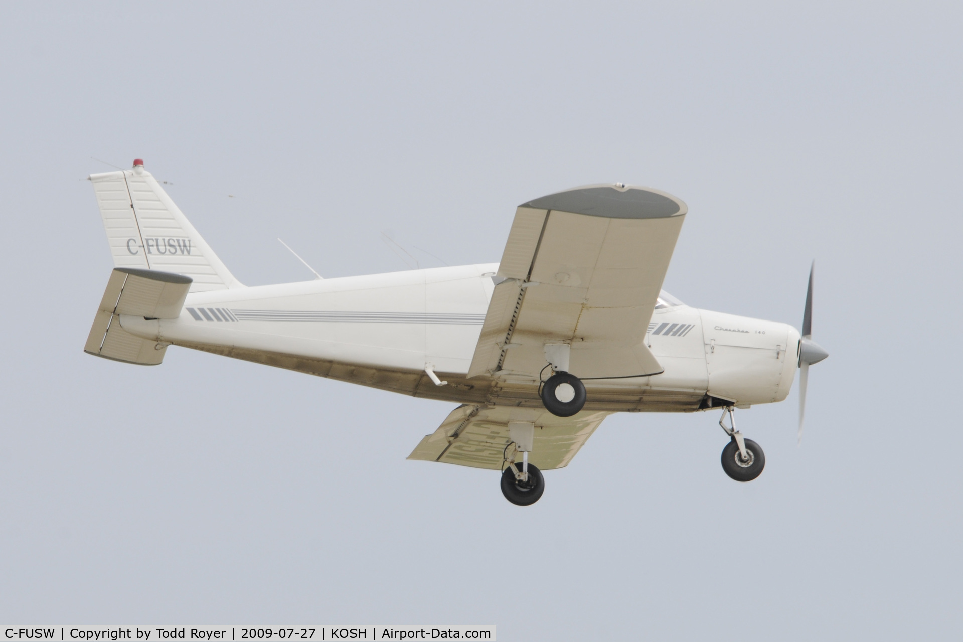 C-FUSW, 1966 Piper PA-28-140 Cherokee C/N 28-22338, Oshkosh EAA Fly-in 2009