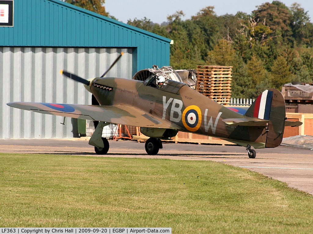 LF363, 1944 Hawker Hurricane IIC C/N 41H/469290, Battle of Britain Memorial Flight