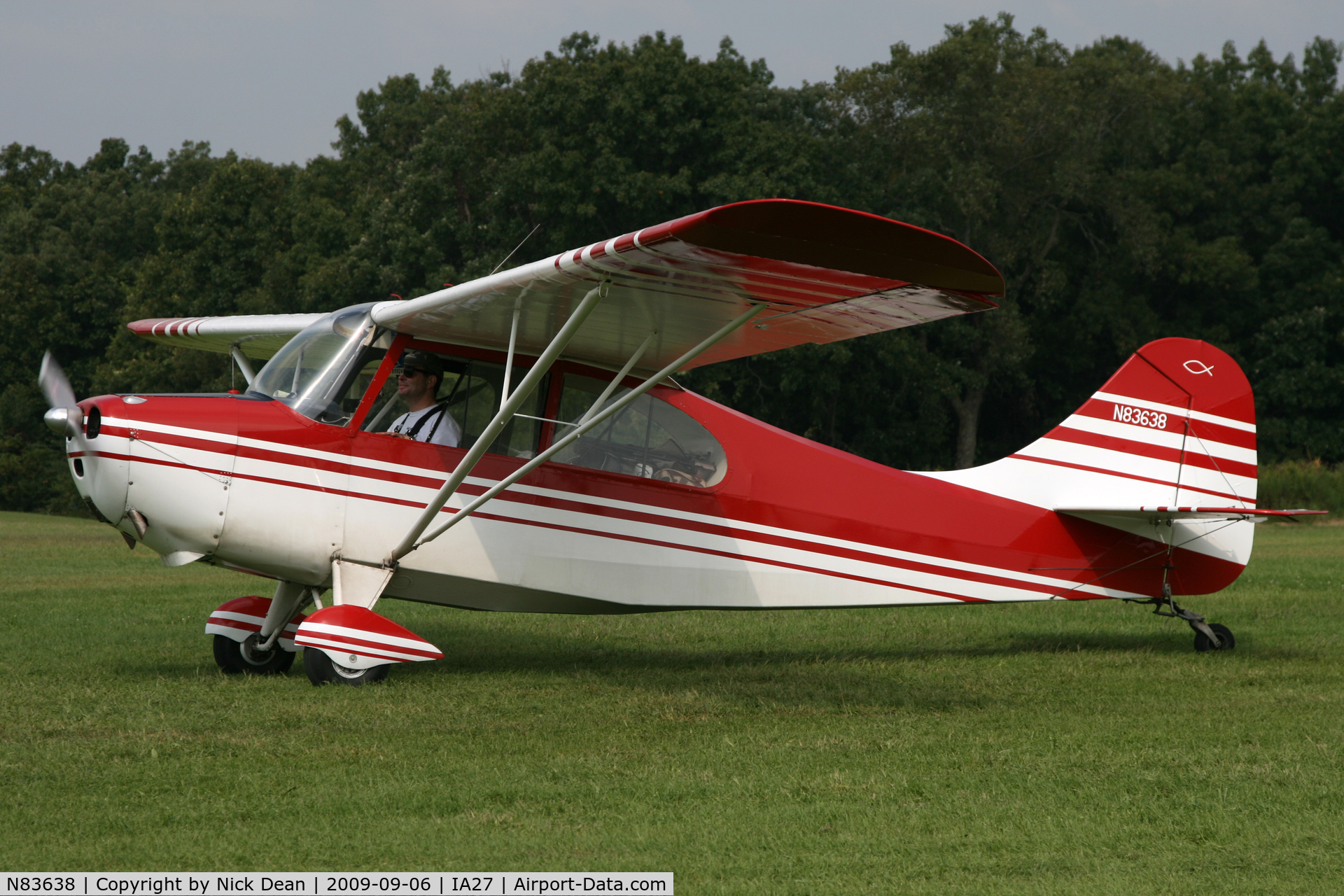 N83638, 1946 Aeronca 7AC Champion C/N 7AC-2316, IA27